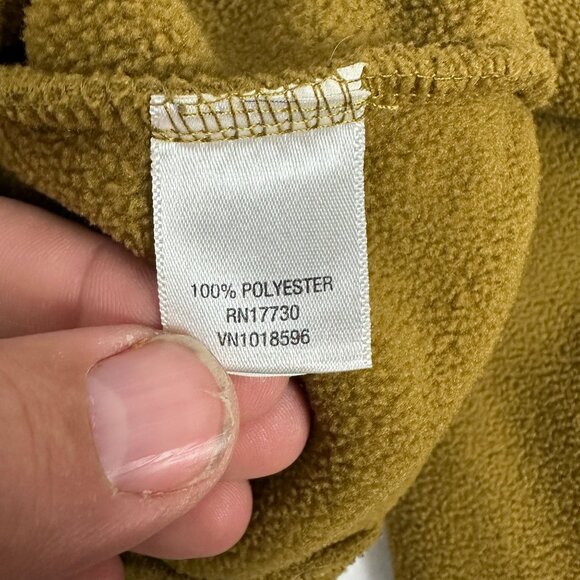 Merona Womens Olive Full-Zip Fleece Jacket Size Large - Picture 4 of 5